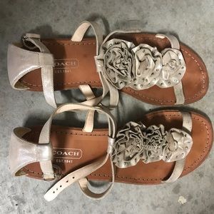 Coach sandals (SZ:7)